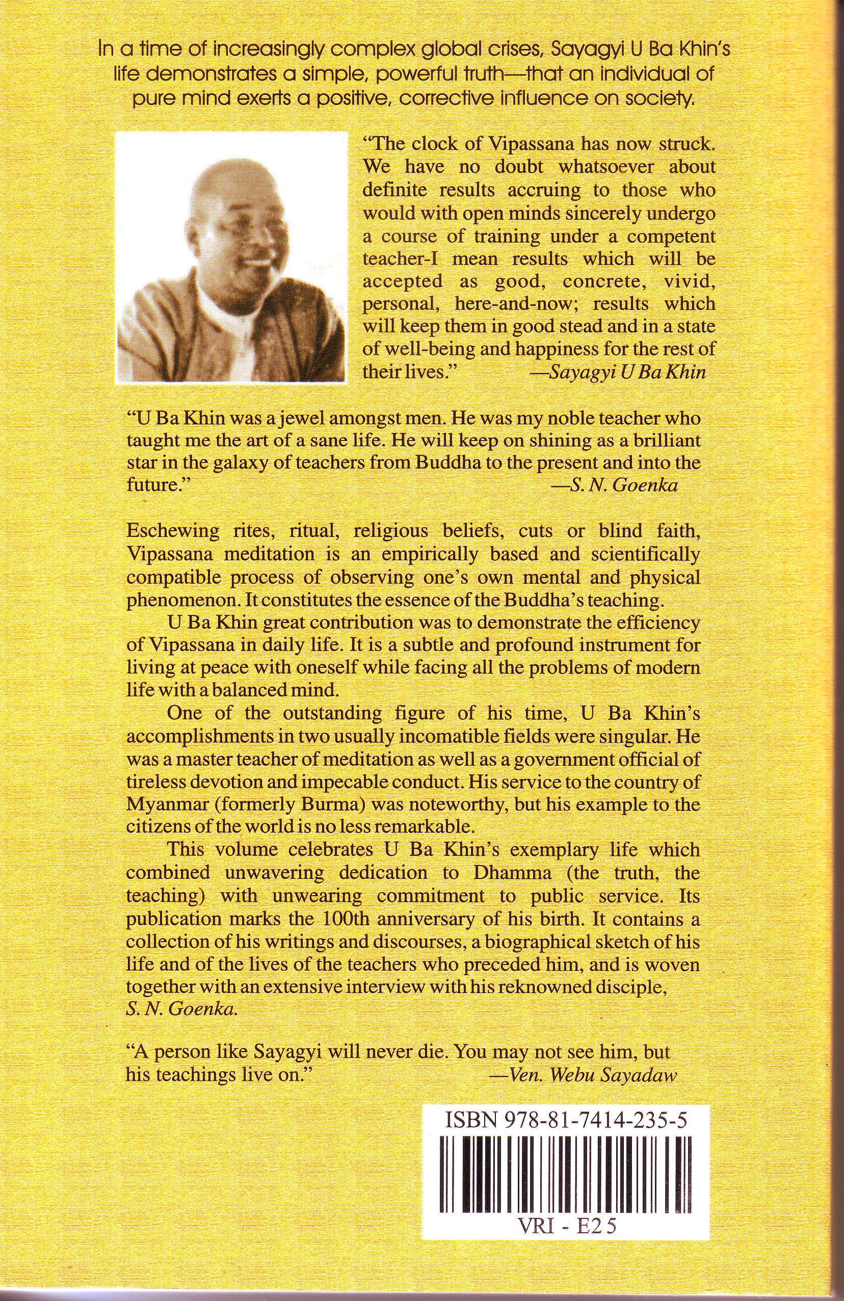 The Clock Of Vipassana Has Struck Vipassana Research Institute